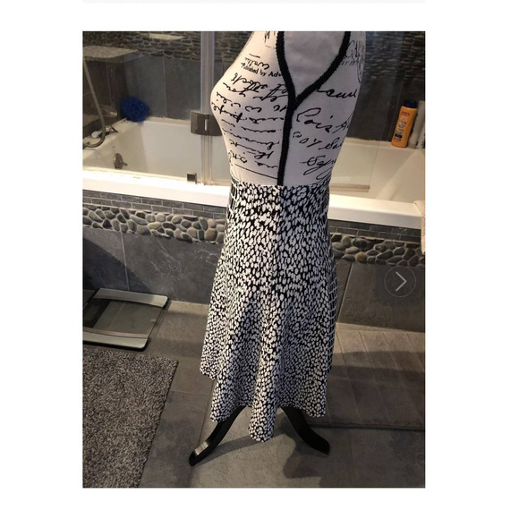 EUC Sioni Snake Print Flare A Line Knit Skirt Size Small - Picture 4 of 5